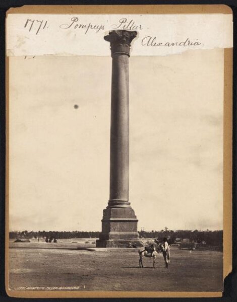 Francis Frith, Pompey's Pillar Alexandria