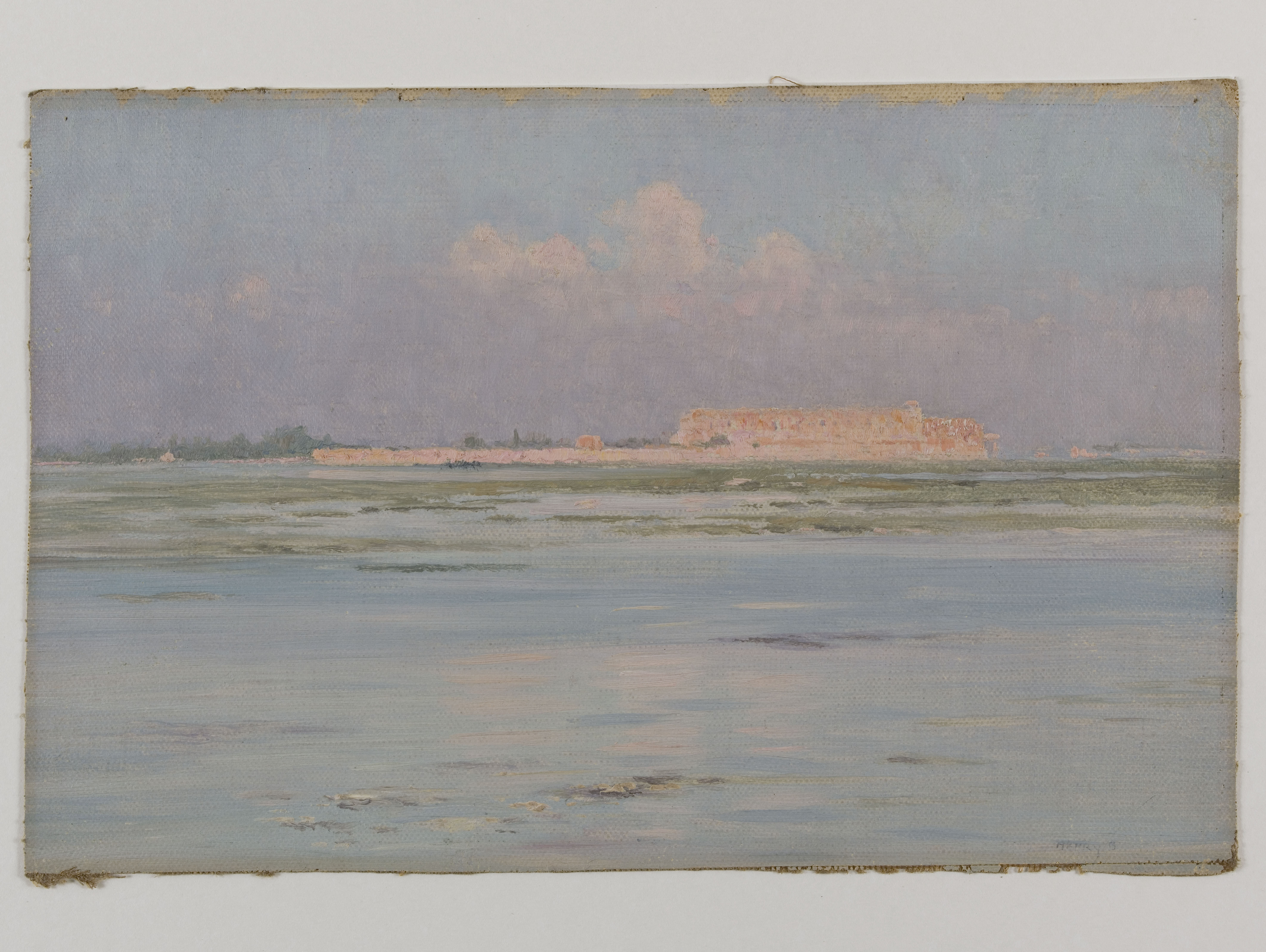 Henry Brokman, Le temple de Louxor, Egypte