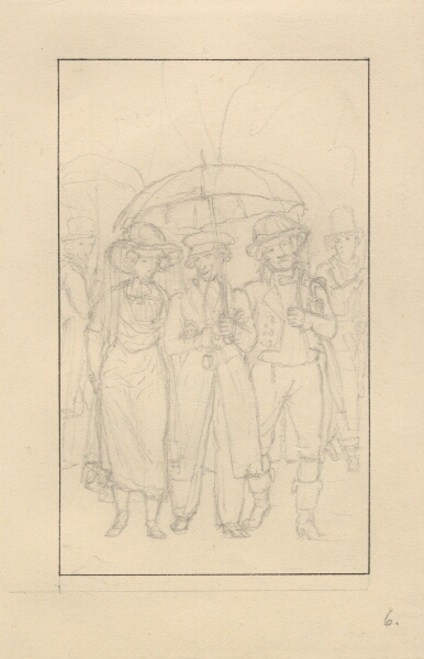 C.W. Eckersberg, Scene fra De Uadskillelige