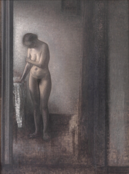 Vilhelm Hammershøi, Stående nøgen kvinde
