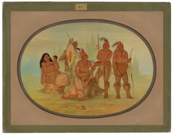 George Catlin, Osage Indians