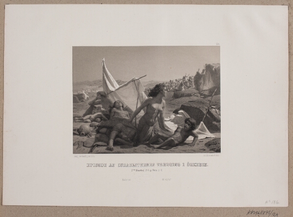 Adolph Kittendorff, Episode af israeliternes vandring i ørkenen