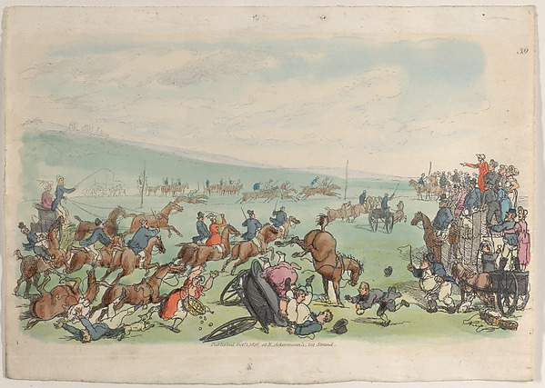 Thomas Rowlandson, Plate 39, from "World in Miniature"