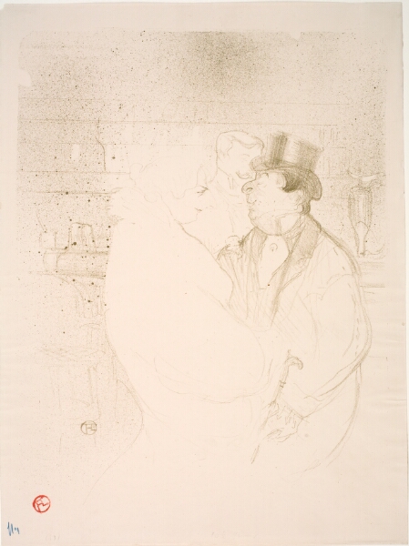 Henri de Toulouse-Lautrec, Ida Heath au Bar