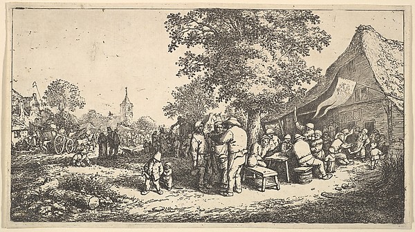 Adriaen van Ostade, The Kermess Under the Great Tree