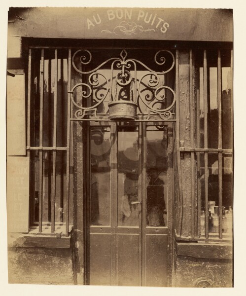 Eugène Atget, Au Bon Puits, 36 rue Michel-le-Comte