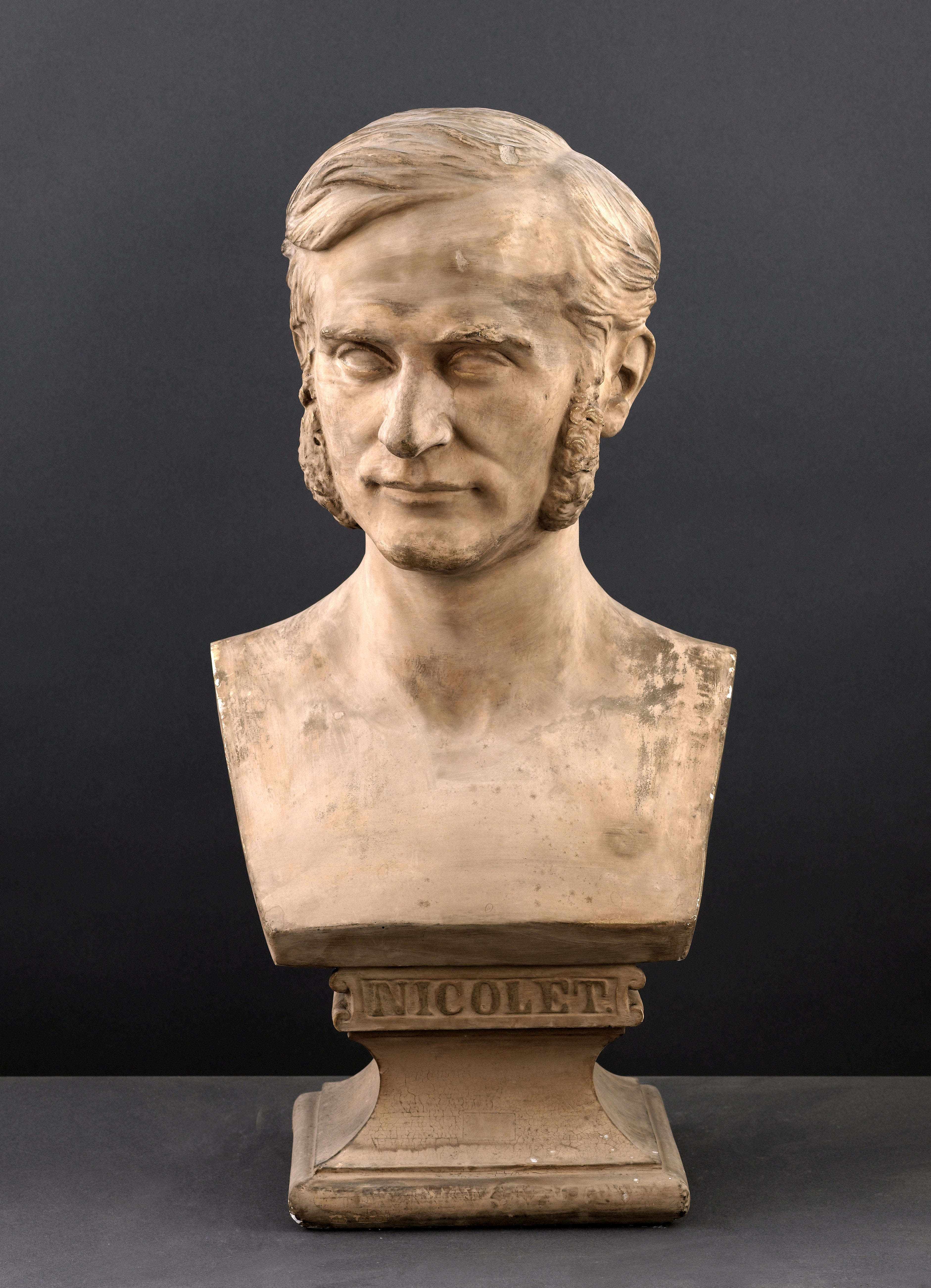 Jean Pierre Dantan, Portrait sérieux de Jules Nicolet (1819-1880), avocat