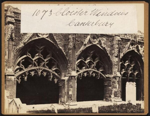 Francis Frith, Cloister Windows