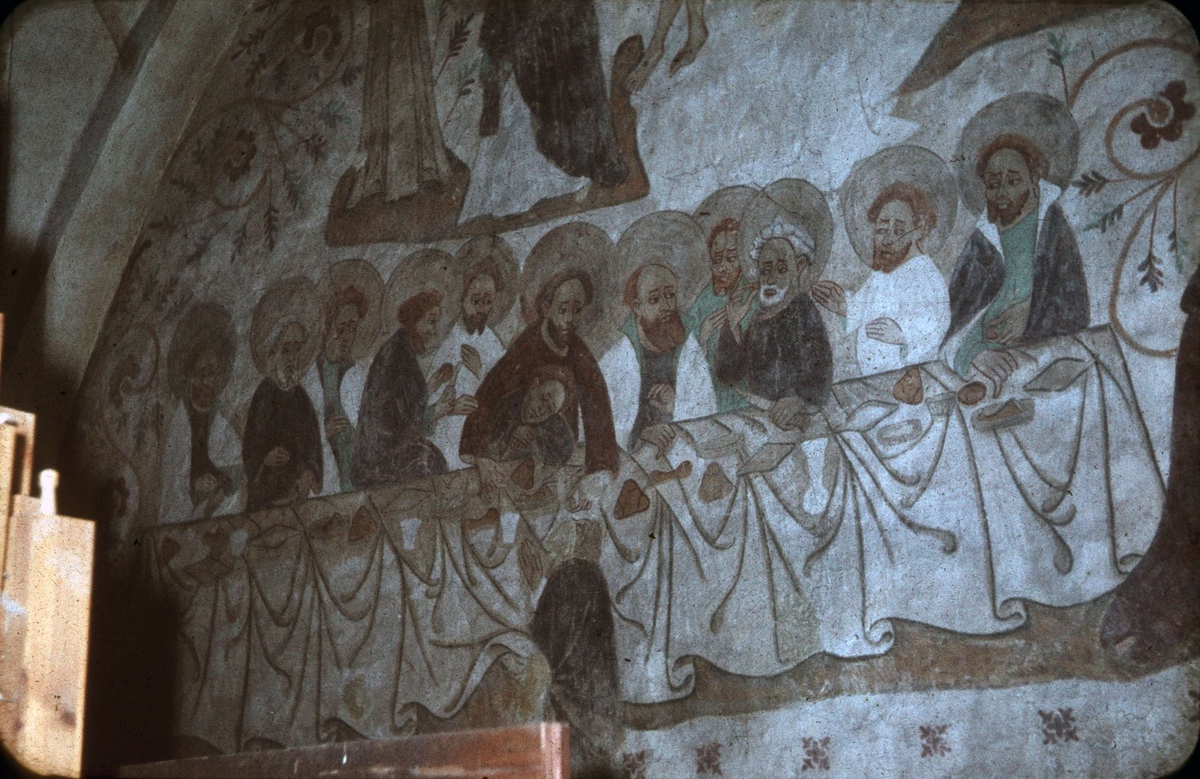 Erik Eriksson, Lime painting in Tensta Church, Uppland