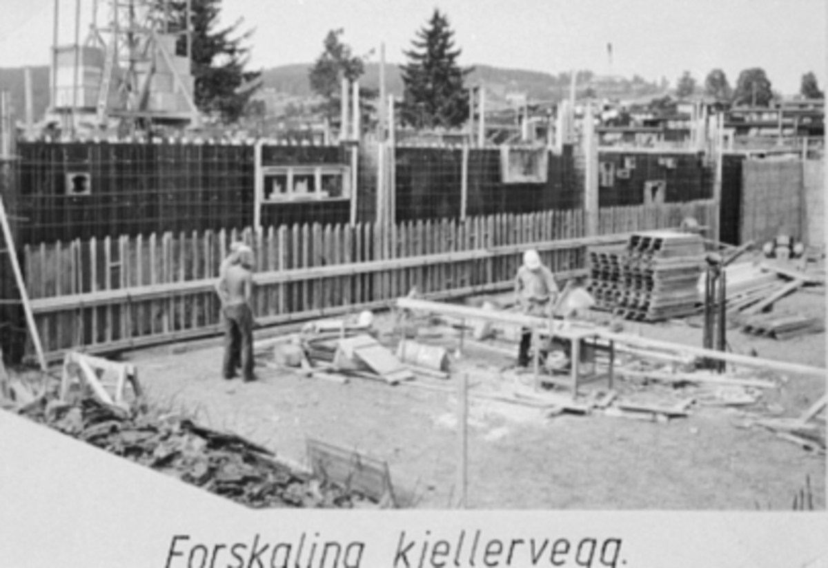 Anno Domkirkeodden, NORSK TIPPING A/S I HAMAR, FORSKALING AV KJELLERVEGG, UKE 31-32. 1973, JØNSRUDVEGEN 21.