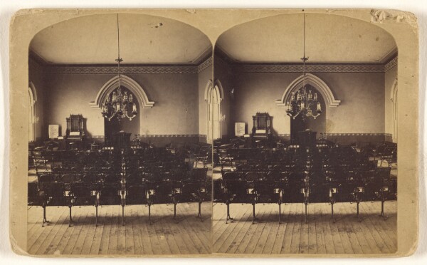 Unknown, [Interior of a humble church]