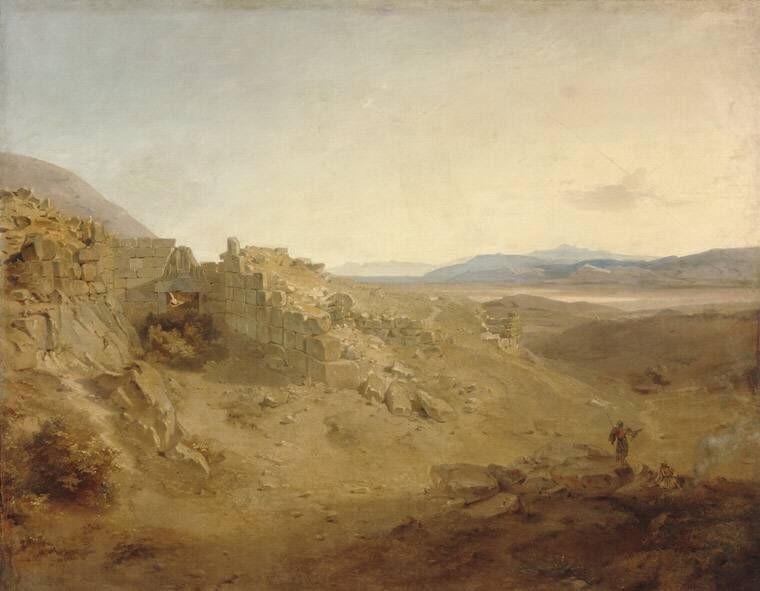 Carl Rottmann, Das Löwentor von Mykene