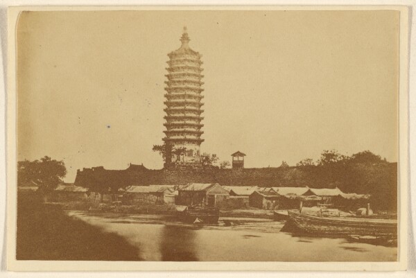 Felice Beato, Tungchow Pagoda 6 miles from Peking.