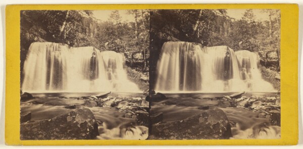 Edward and Henry T. Anthony & Co., The Glens of the Catskills. Bastion Fall in the Kauterskill Gorge.