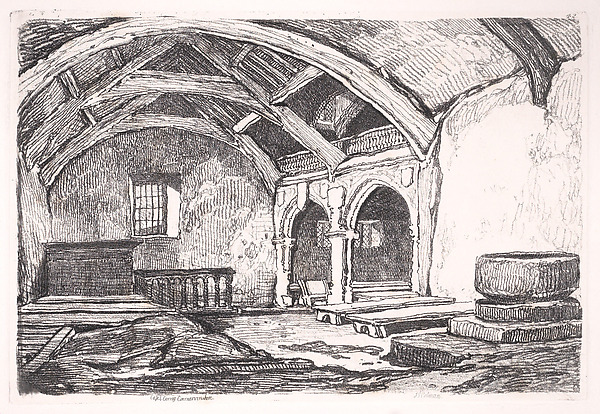 John Sell Cotman, Capel Carrig, Caernarvonshire