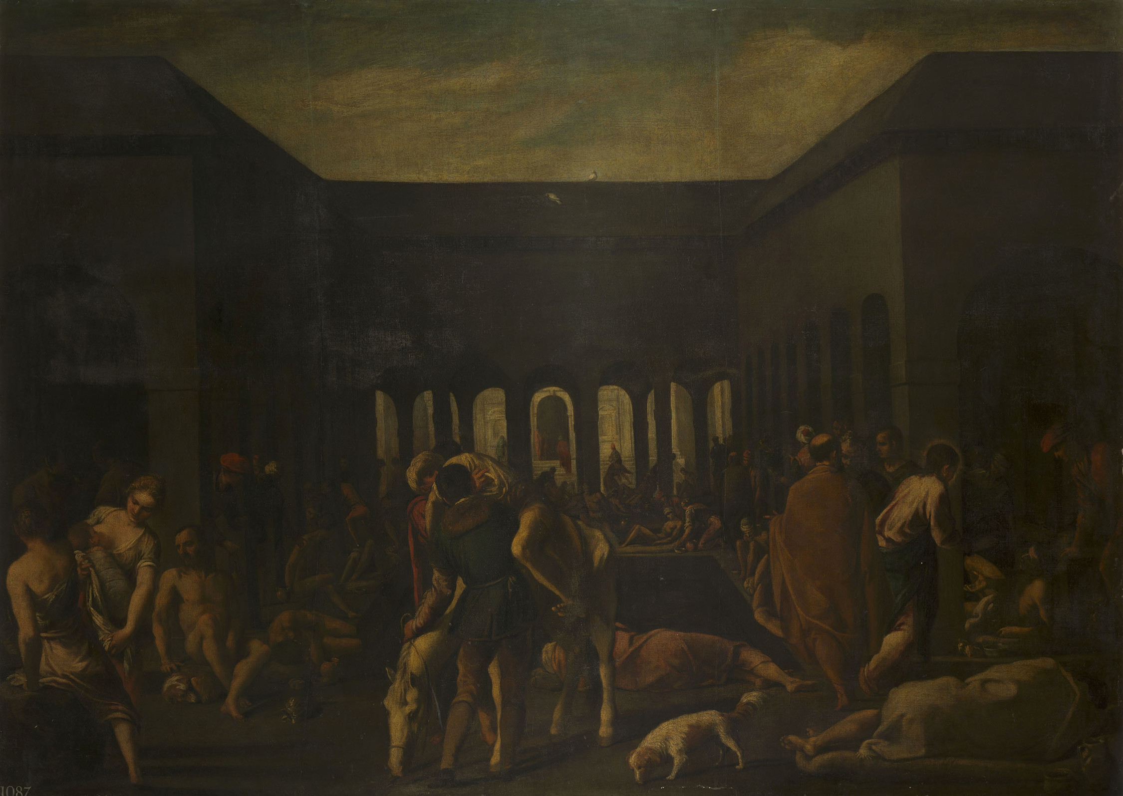 Pedro Orrente, Christ at the Pool of Bethesda