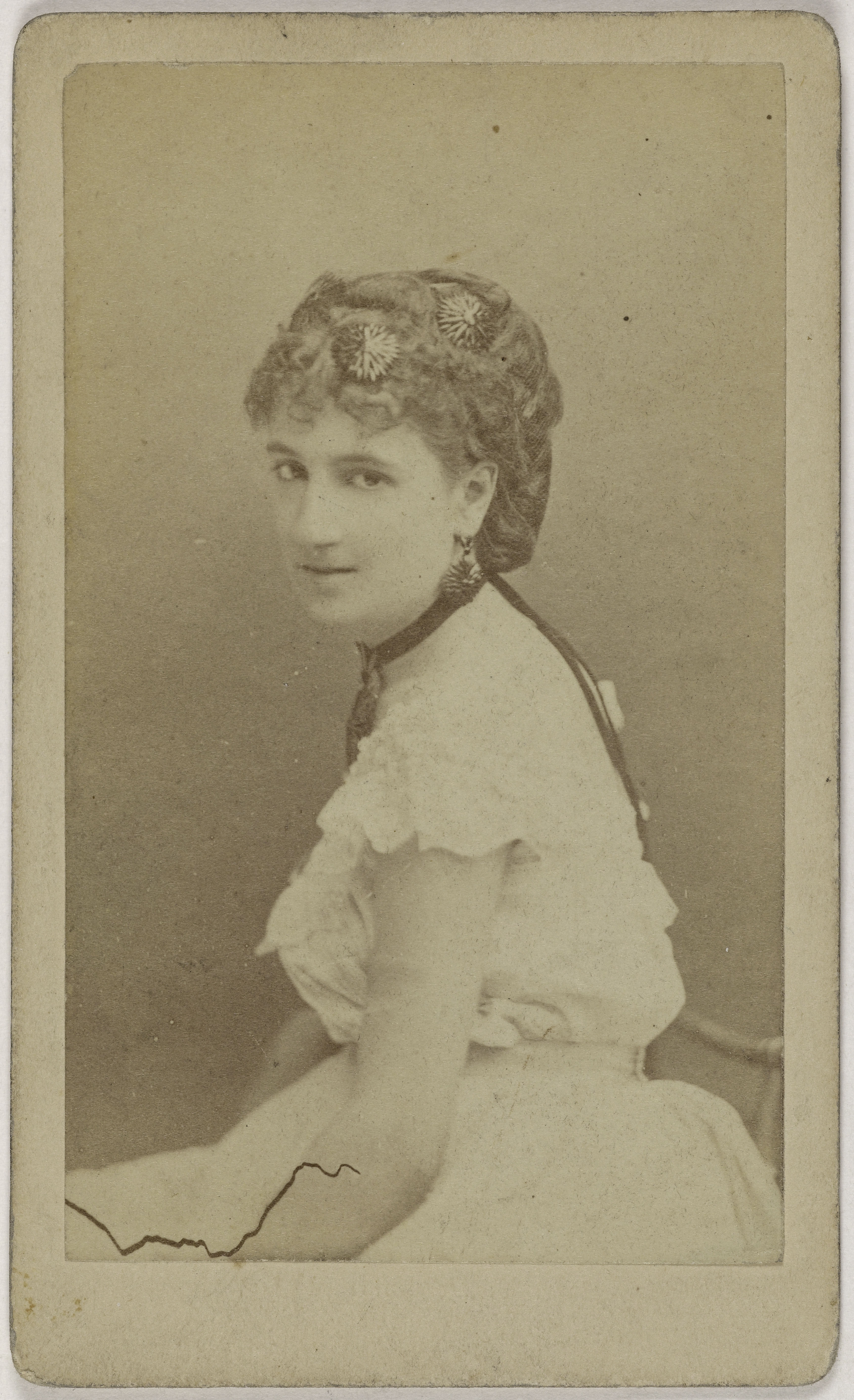 Anonyme, Portrait de Dechleurey (actrice)
