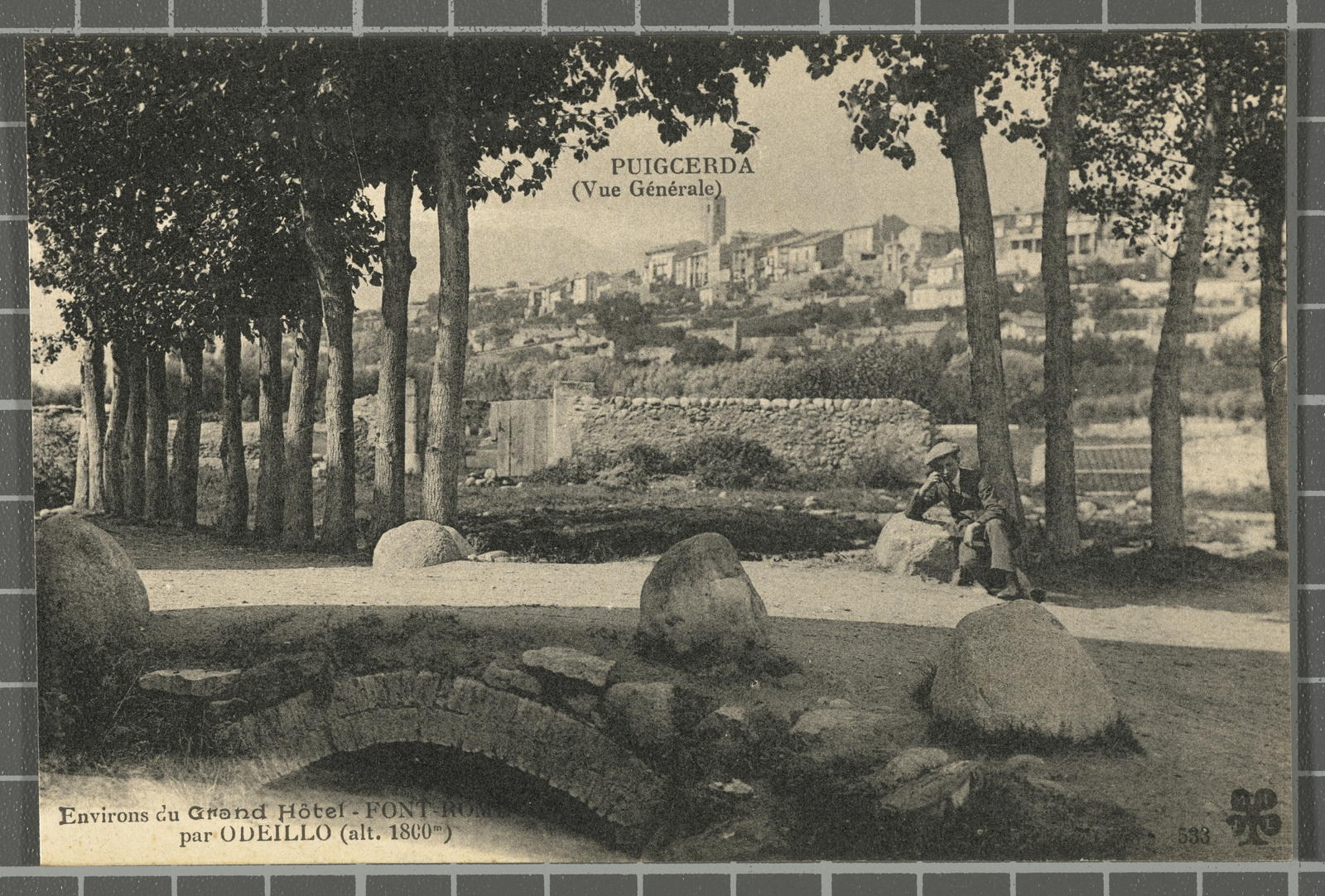 Desconegut, Puigcerda (Vue Générale). Environs du Grand Hôtel - Font - Romeu par Odeillo (alt. 1800m)
