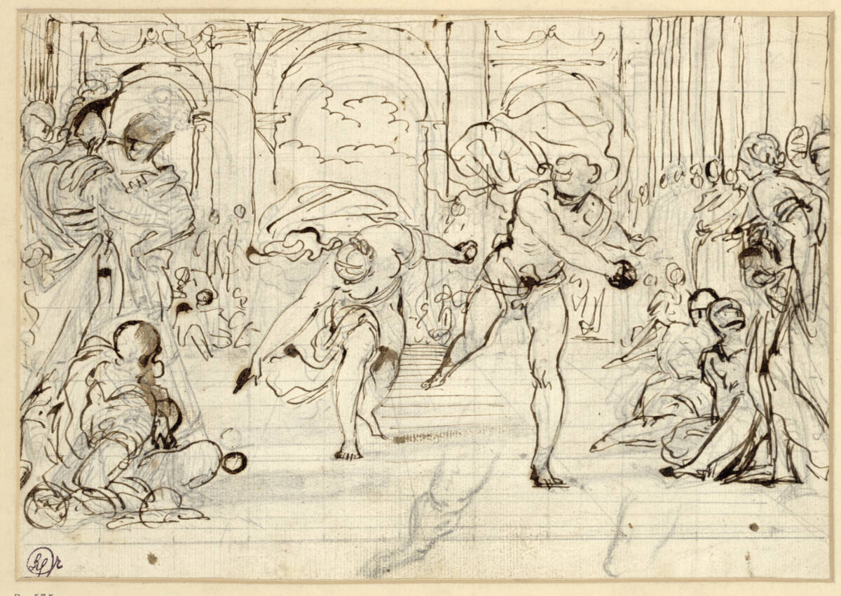 Anonym, Wettlauf des Hippomenes und der Atalante