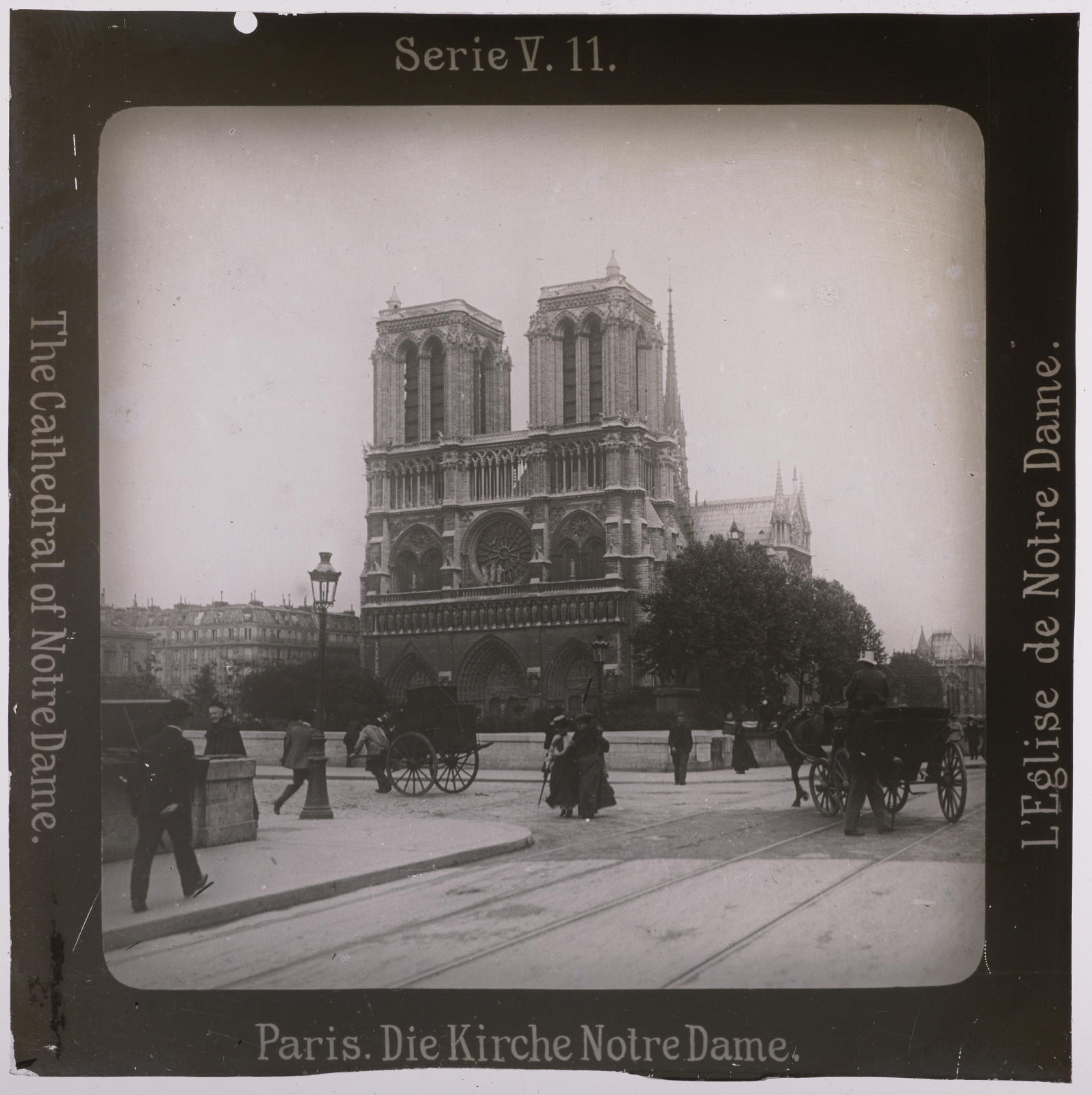 Desconegut, Paris. Die Kirche Notre Dame Projection für Alle