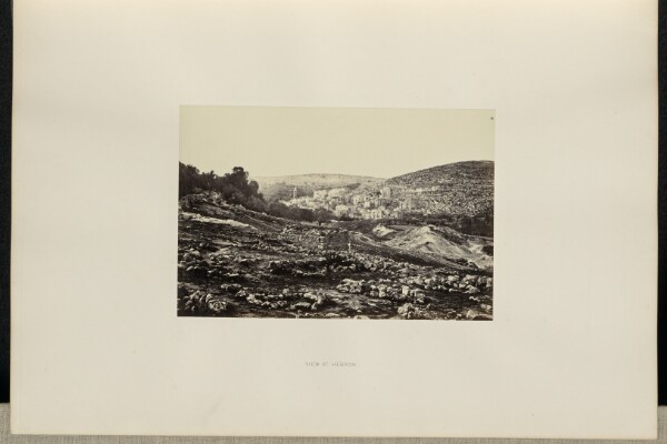 Francis Frith, View at Hebron