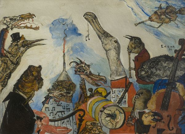 James Ensor, The Frightful Musicians