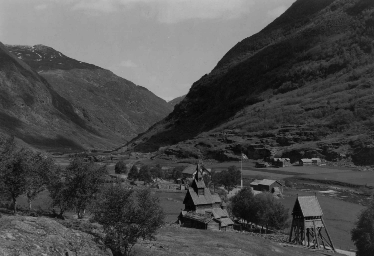 Anders Beer Wilse, Borgund stavkirke