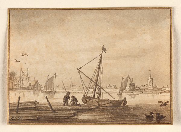 Allart van Everdingen, Harbor Scene