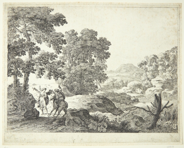 Herman van Swanevelt, Bileam og æslet