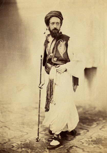 Roger Fenton, [Male Costume Study]