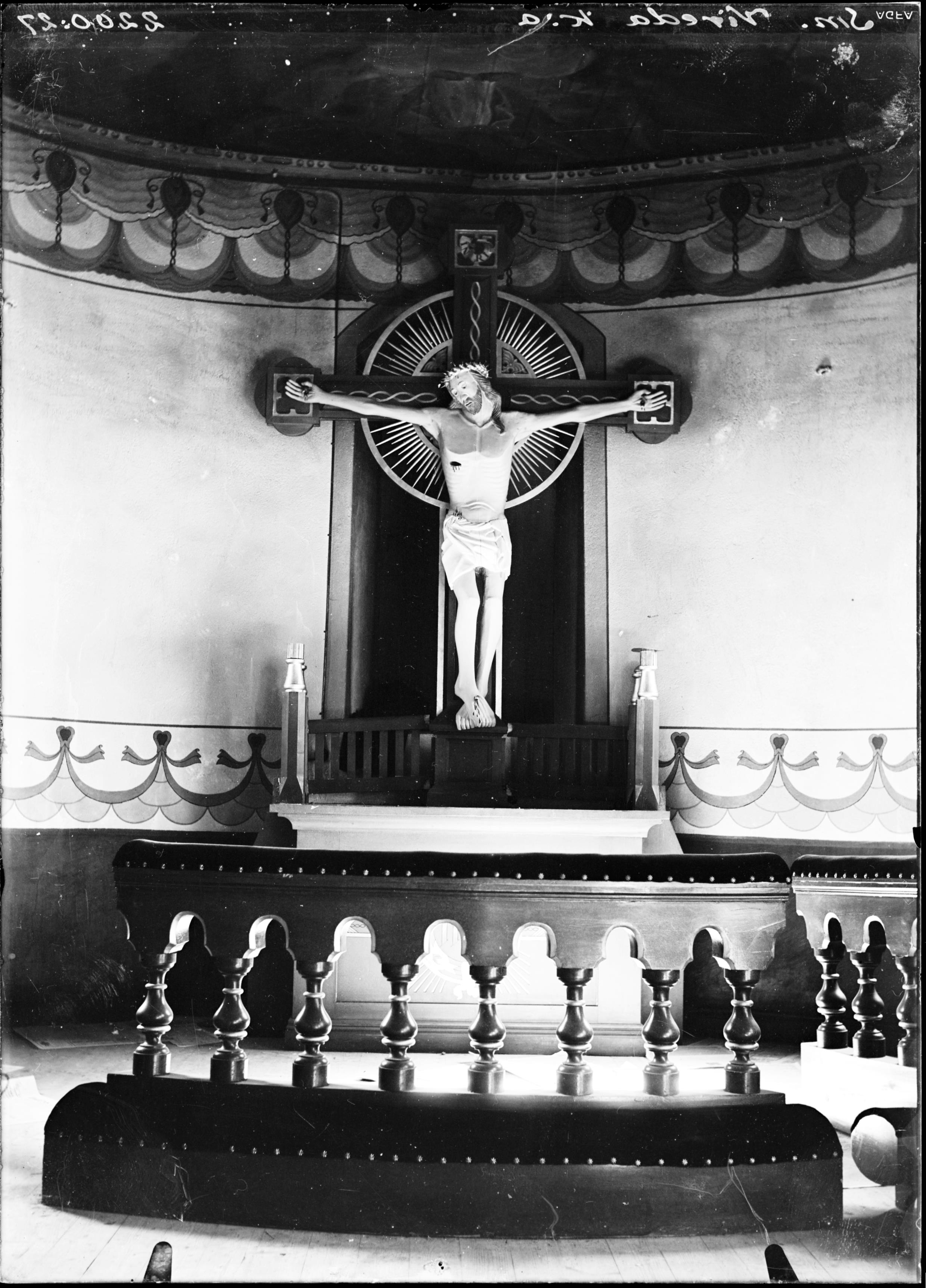 Oscar Svensson, Vireda kyrka
