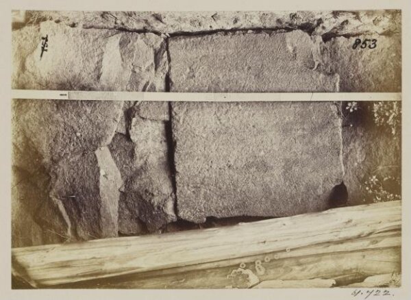 Parker, John Henry, Construction. Wall of the City of the Kings - Construction of part of this Wall, now in the Forum of Augustus