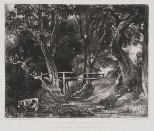 Constable, John RA, A DELL, HELMINGHAM PARK, SUFFOLK