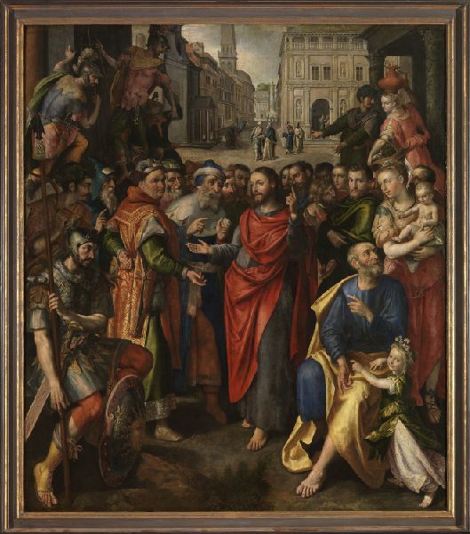 Maerten de Vos, Then give to Caesar what is Caesar's