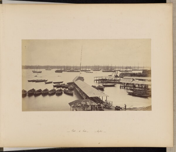 Unknown, Colombo, Ceylon. View of Harbour and Shipping, from the Ramparts in front of the Oriental Hotel