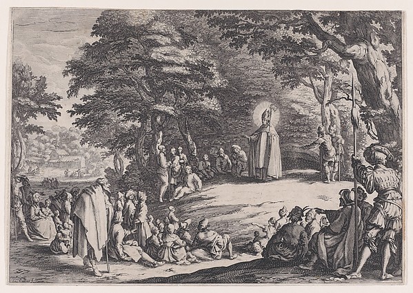 Jacques Callot, Saint Amond, St. Nicholas, or St. Séverin