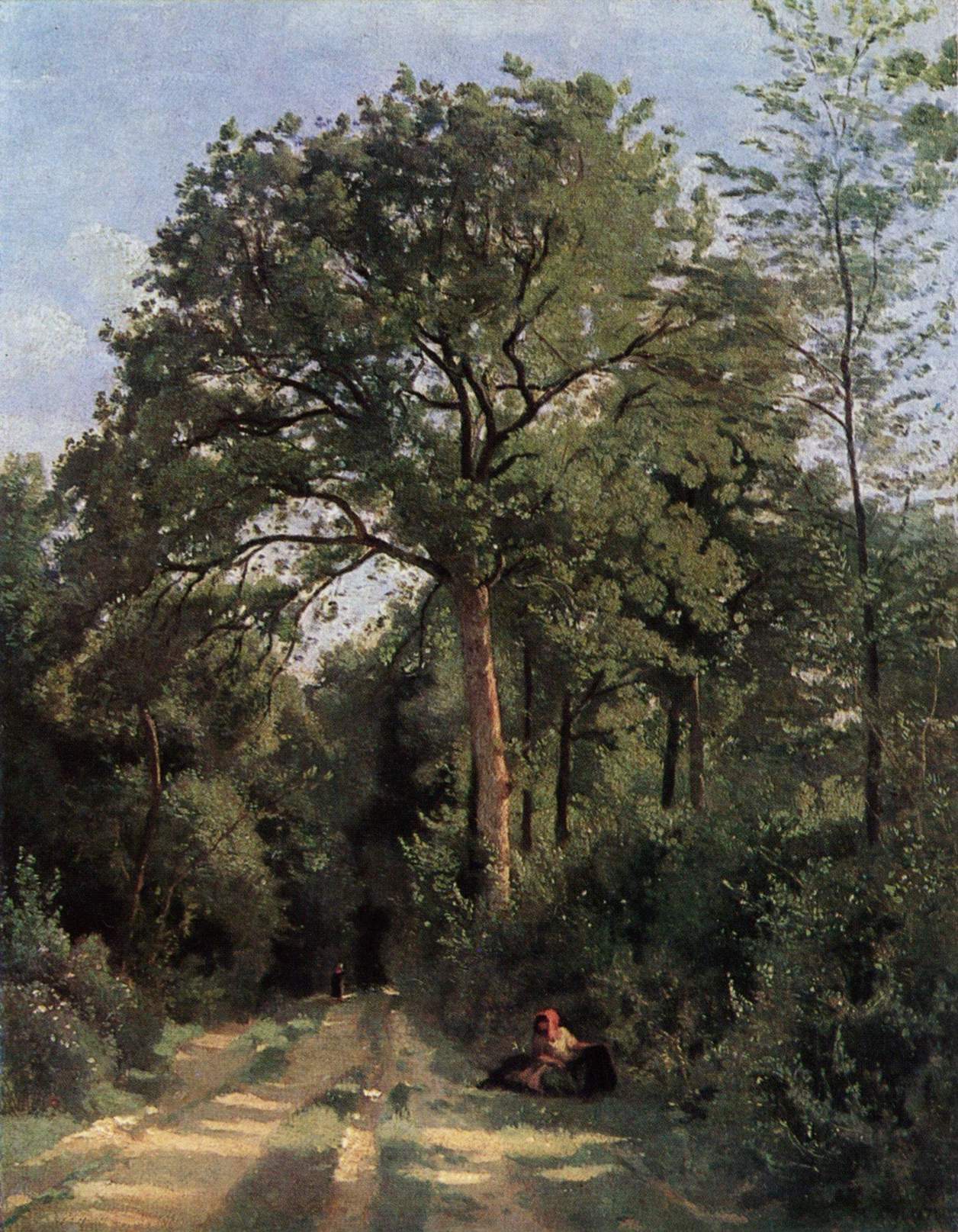 Jean-Baptiste Camille Corot, Ville d'Avray: Entrance to the Wood