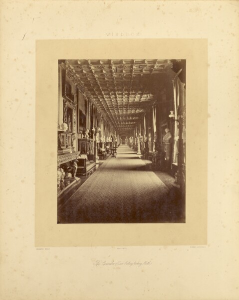 André Adolphe-Eugène Disdéri, The Corridor (East Gallery Looking North)