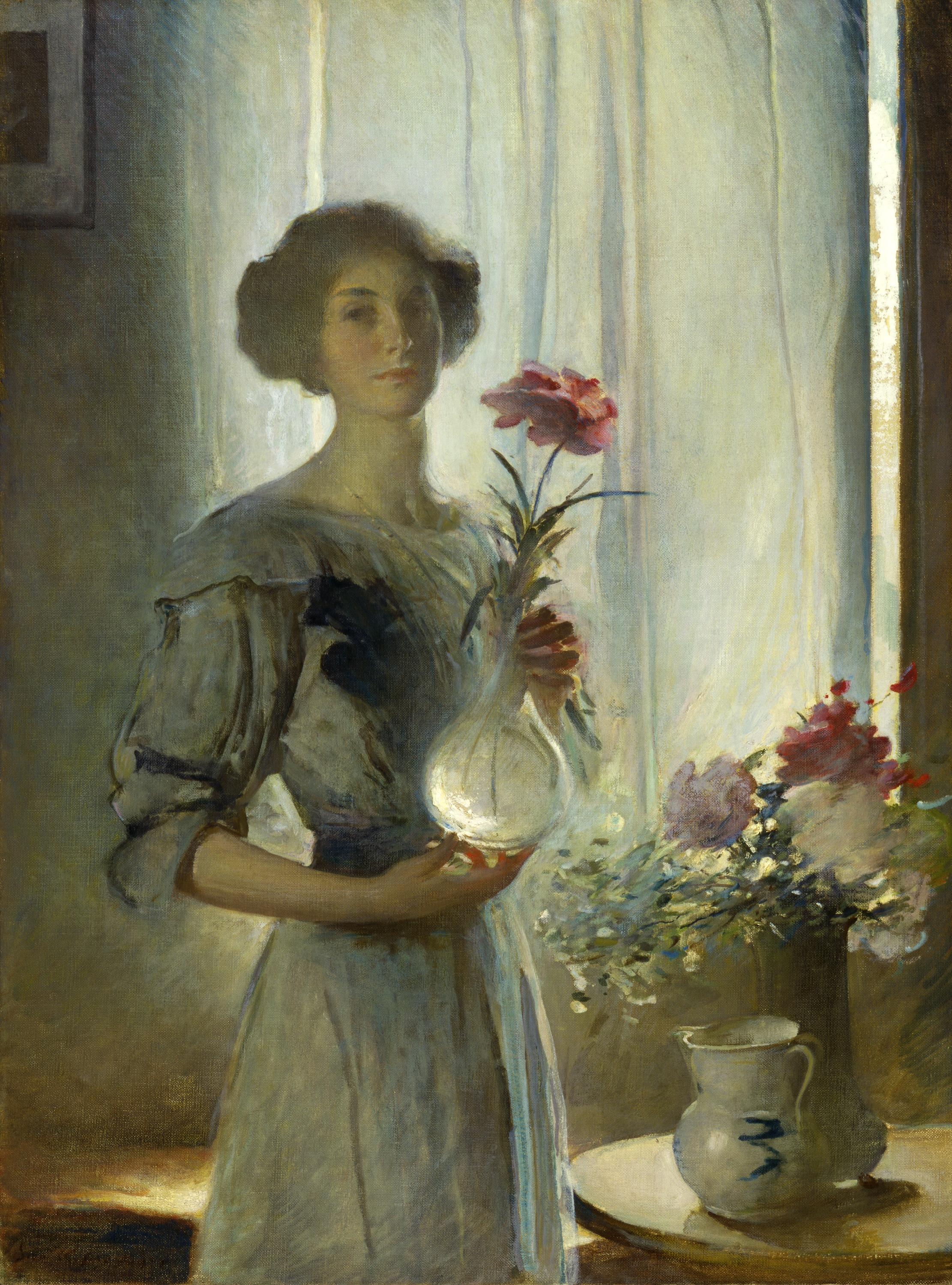 John White Alexander, June