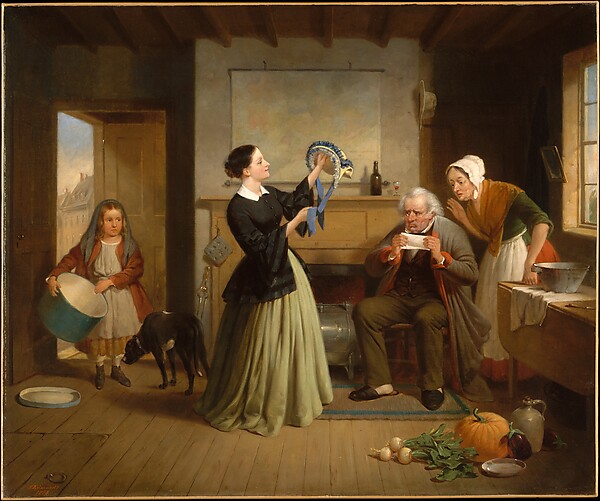 Francis William Edmonds, The New Bonnet