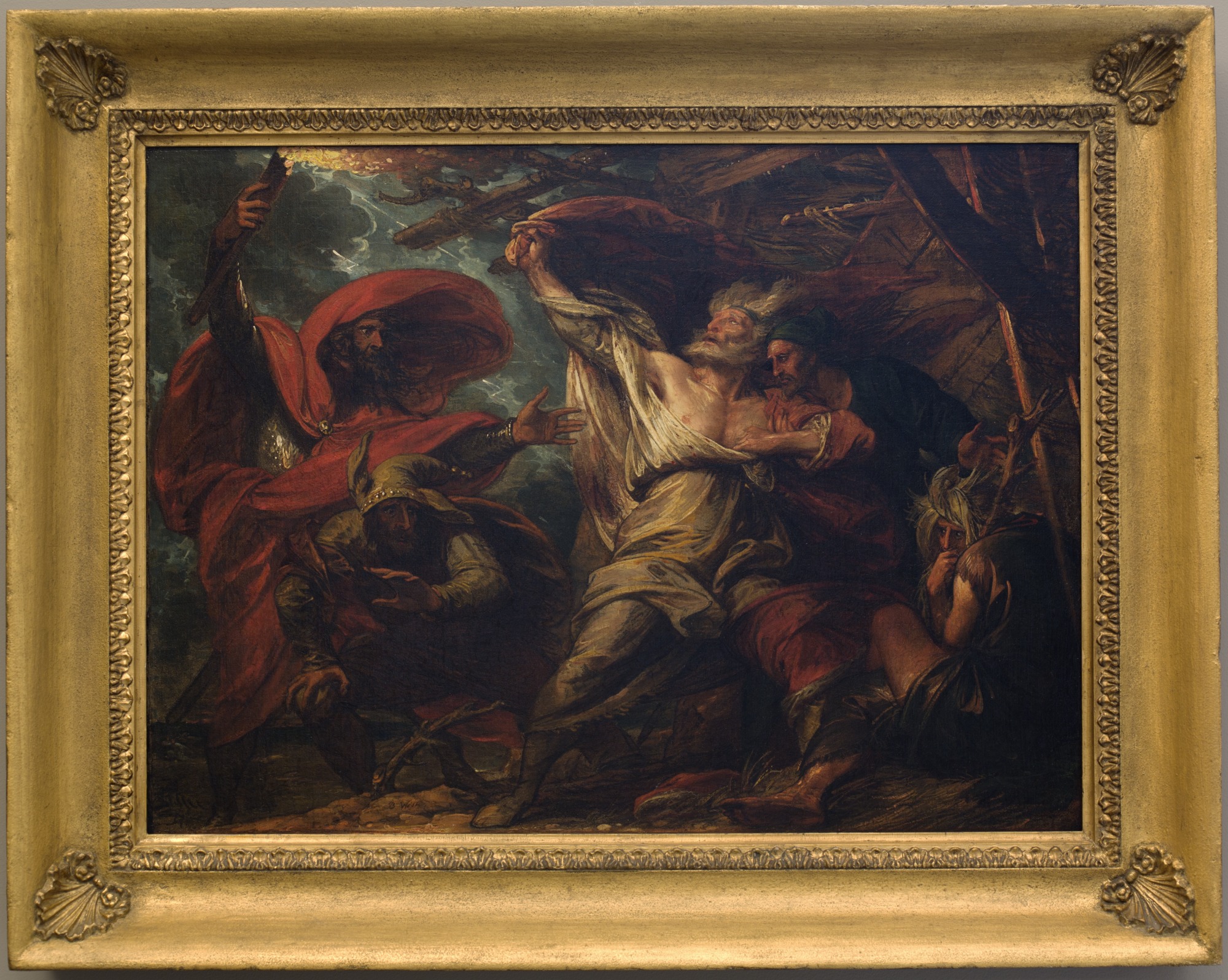 Benjamin West, King Lear