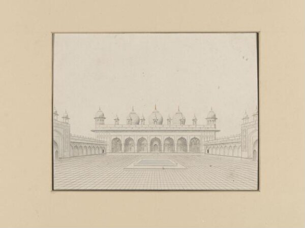 Unknown, Sixty drawings of Mughal monuments and architectural details.
