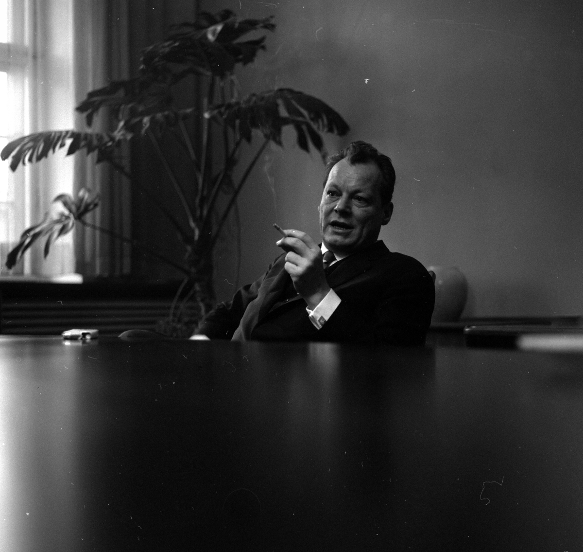 Adolf Skjegstad, WILLY BRANDT