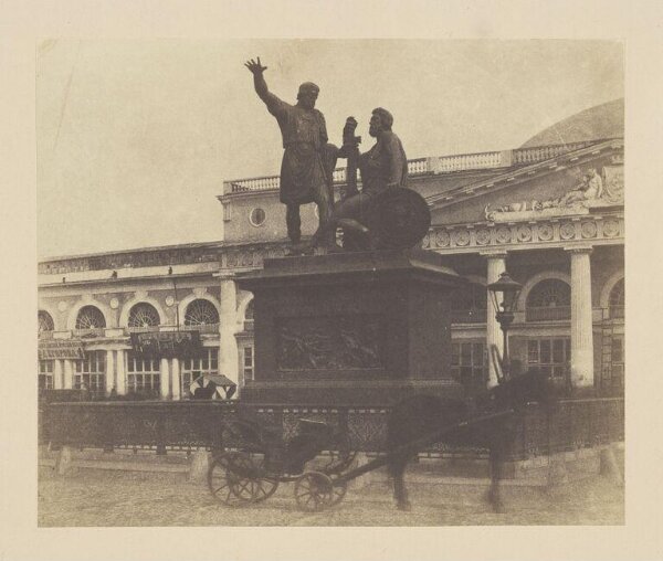 Fenton, Roger, Moscow, Monument to Minin and Pozharsky