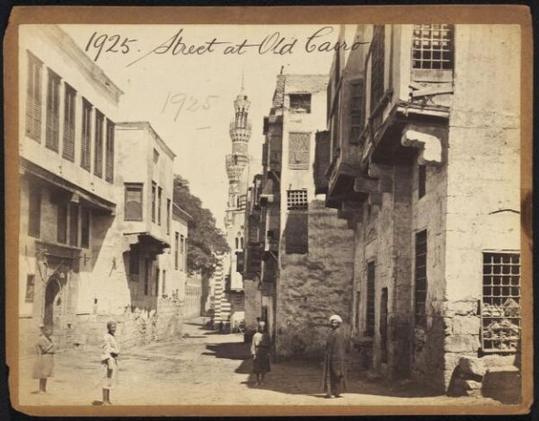 Francis Frith, Street at Old Cairo
