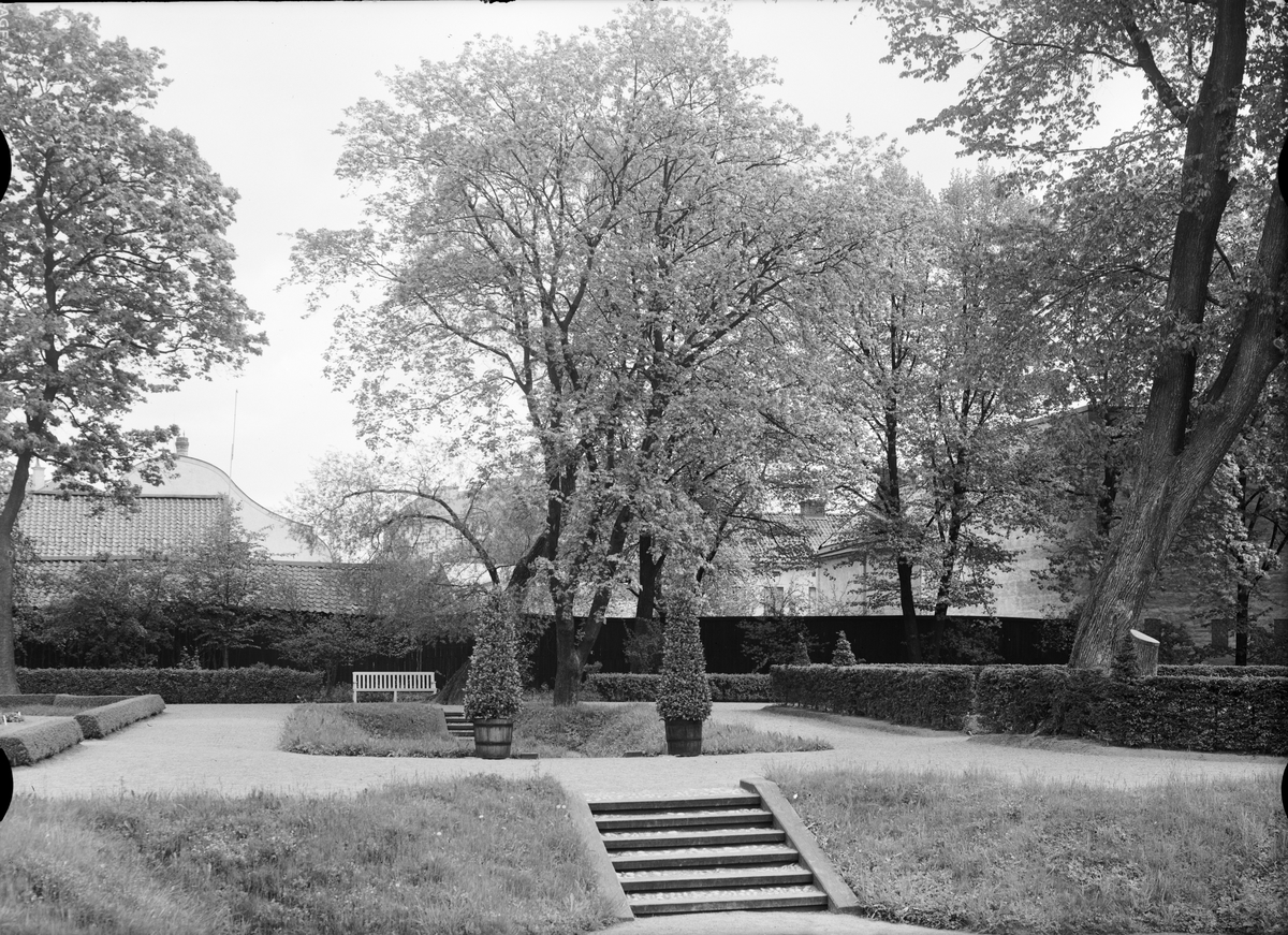 Paul Sandberg, Linnéträdgården, kvarteret Örtedalen, Uppsala 1935