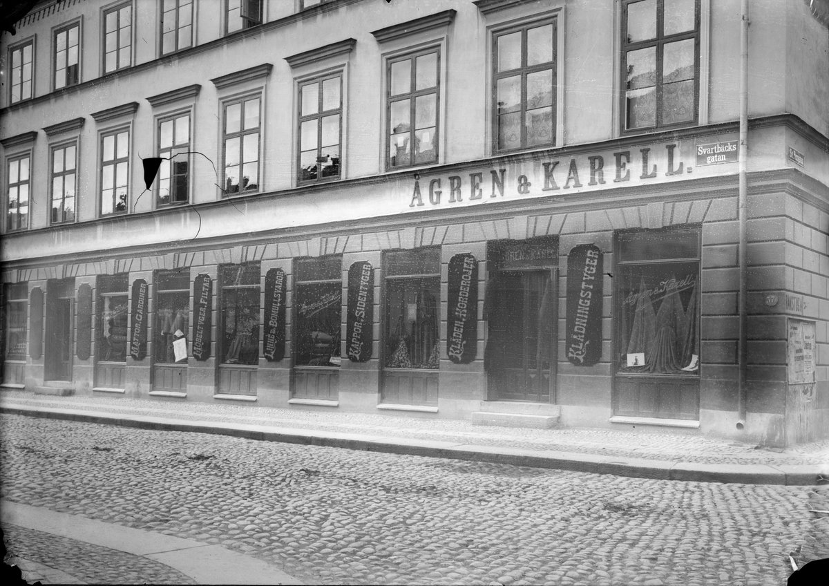 Henri Osti's Fotografiateliér, AB Ågren & Karell, Svartbäcksgatan 6, Uppsala