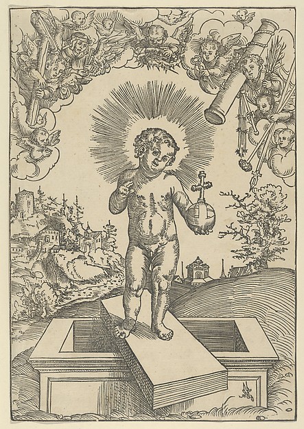 Lucas Cranach the Elder, The Infant Christ as Redeemer