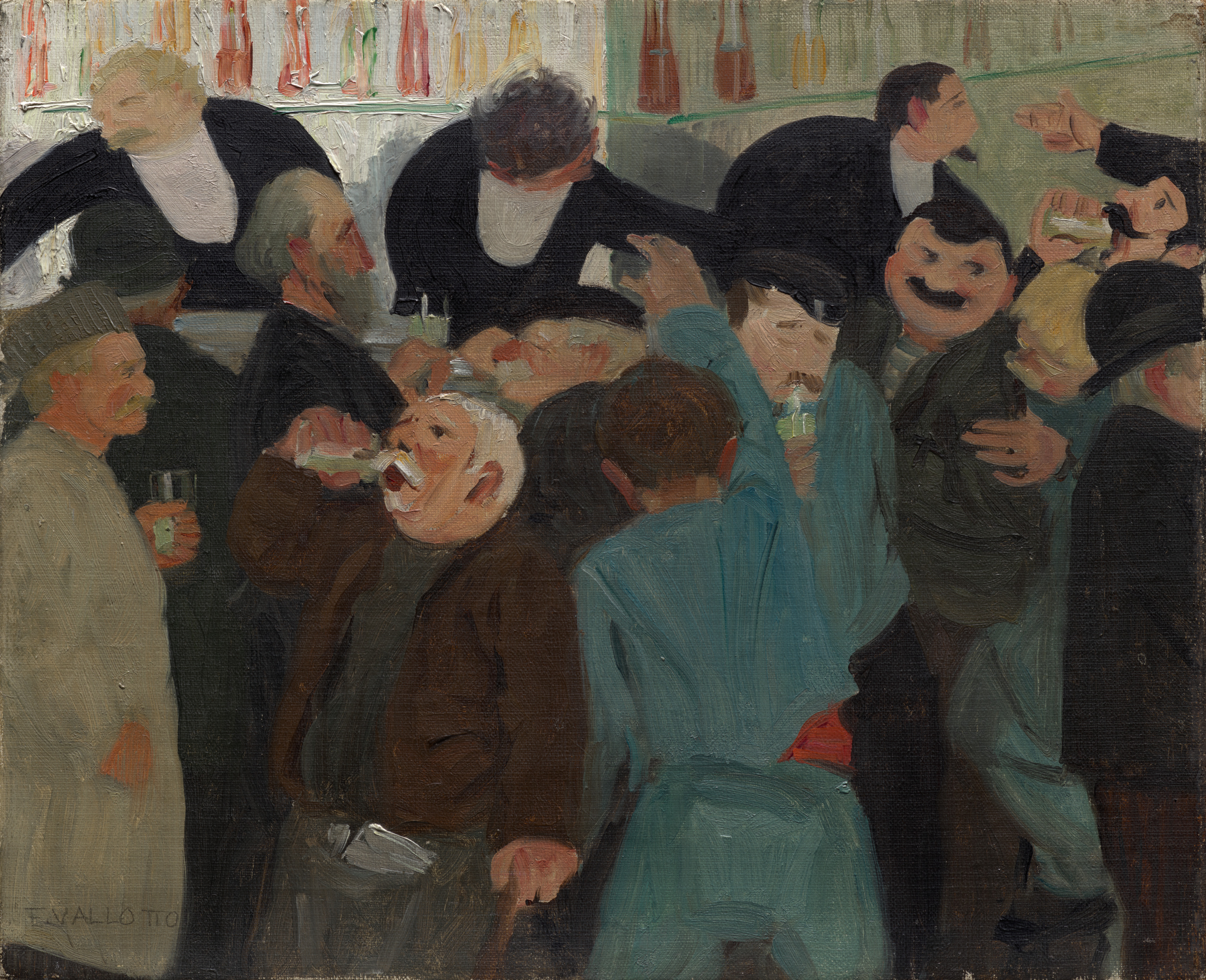 Félix Vallotton, The Bistro
