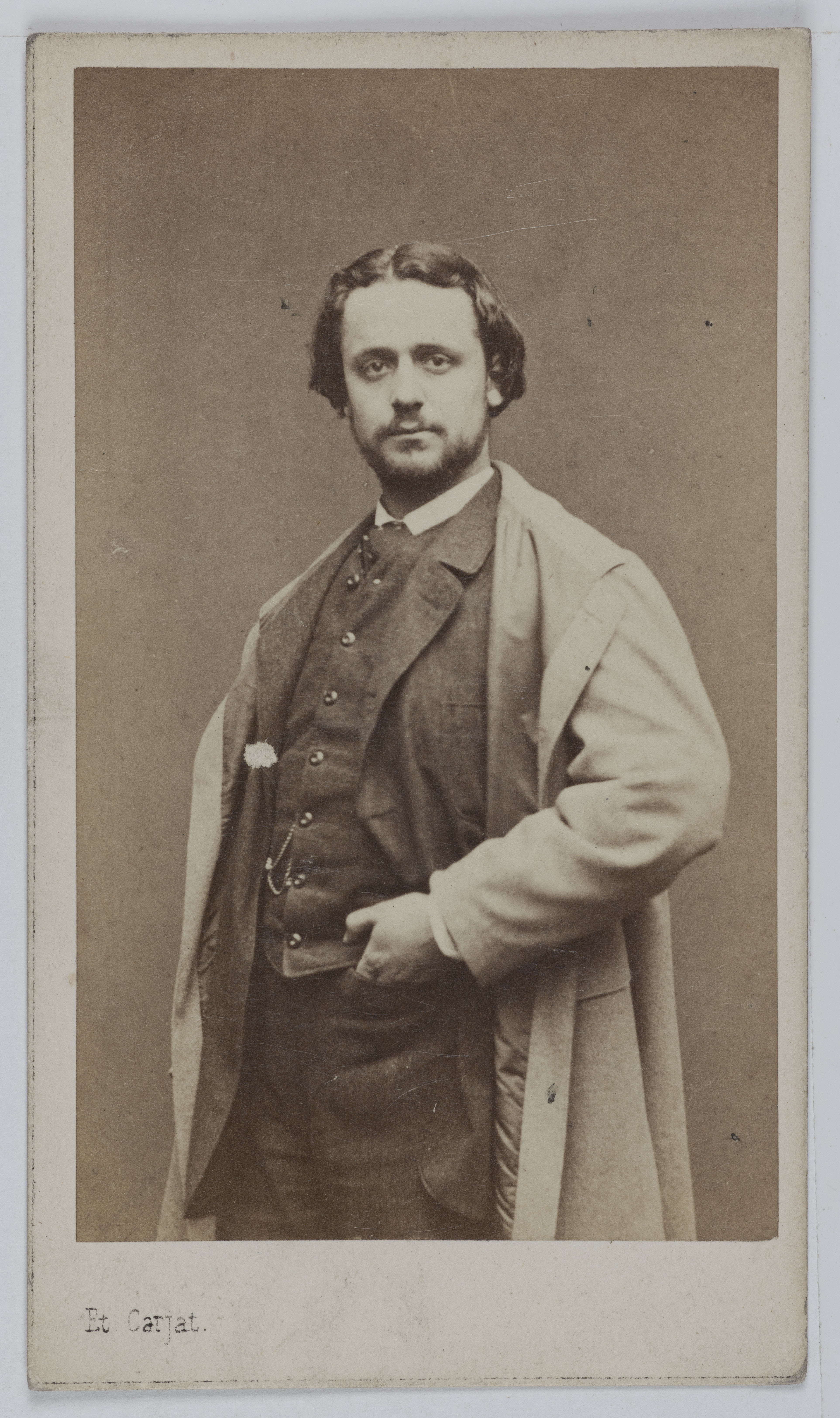 Carjat & Cie, Portrait de Jean Emile Renié (1835-1910), peintre.